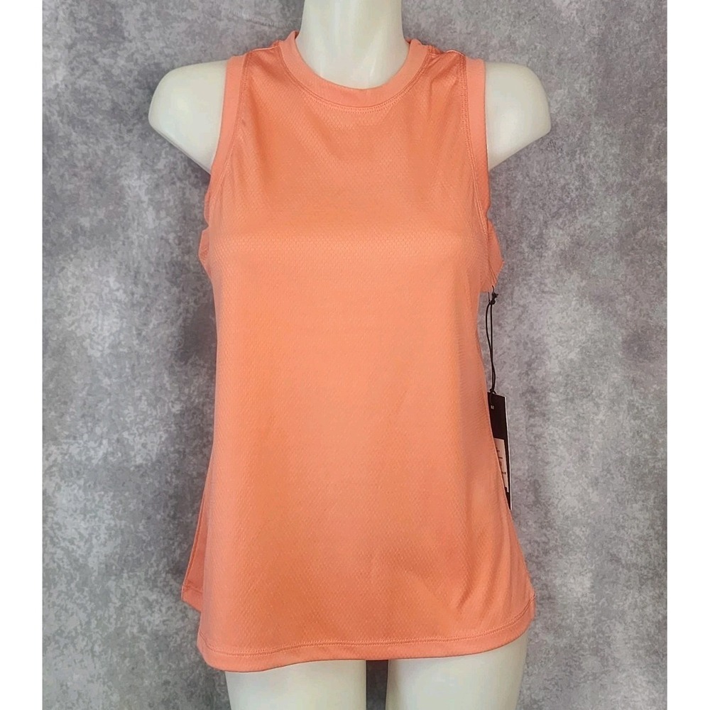 Kyodan‎ Active Womens Tank Top Small Ice Coral Air Flow Athletic Stretch NEW
